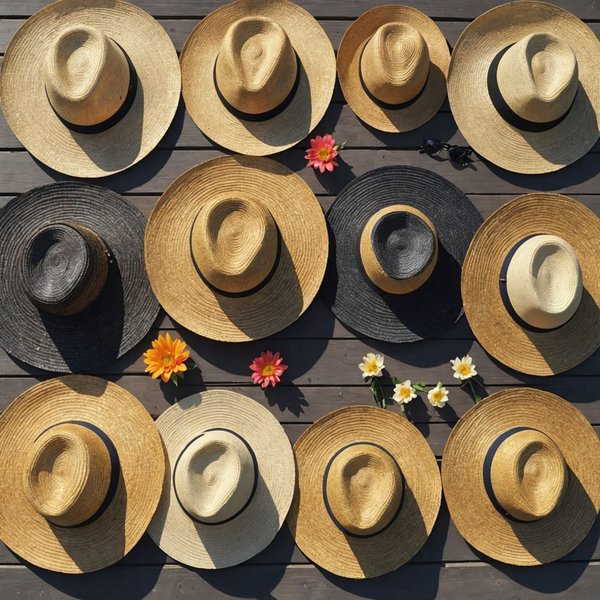 Comment assortir des chapeaux en paille avec des tenues de printemps?