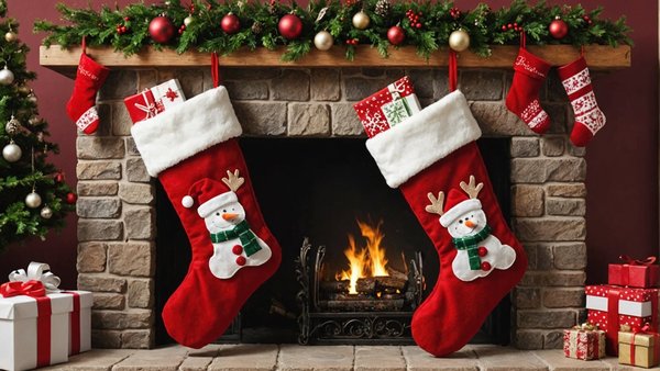 Chaussette de noël: découvrez des designs festifs uniques